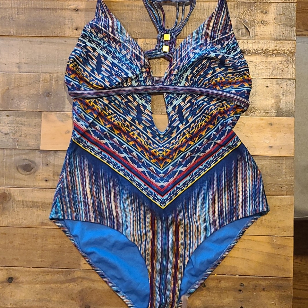Jessica Simpson one piece bathing suit